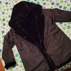Dress Up Coat Reversible Faux Fur
